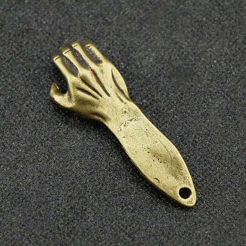 Portachiavi mano ottone - mano,