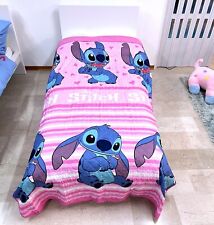 Disney Stitch Rosa Copriletto