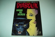 DIABOLIK PRIMA SERIE INEDITO ORIGINALE-ANNO XLII-NUMERO 3-ORRORE NEL SILENZIO