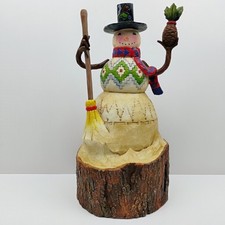 Pupazzo di neve Jim Shore 9"