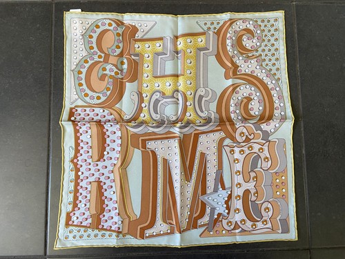 Foulard carré hermès soie - foulard,