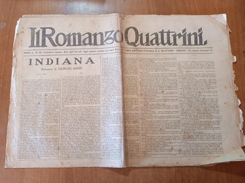 Romanzo quattrini 50 - romanzo, n.