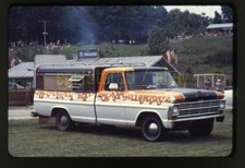 Lettere alfabeto su camion