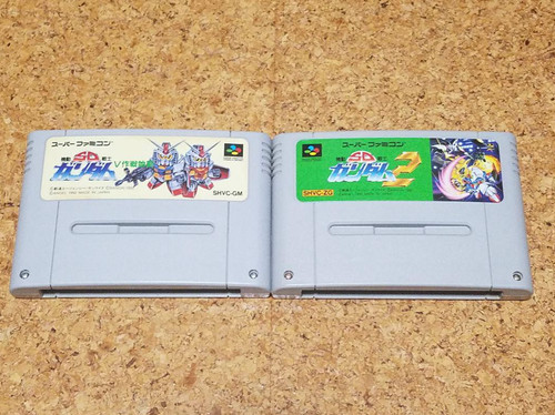 Lotto gundam 2 set snes - sd,