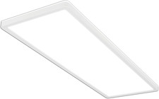 - Lampadario LED, 58X20X3 Cm (Lxlxa), Plafoniera LED Soffitto, Effetto Retroillu