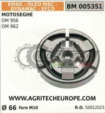 50012023 FRIZIONE COMPLETA MOTOSEGA OLEOMAC 956 962 Ø66