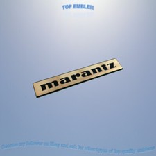 Marantz 60x10mm emblema badge - marantz,