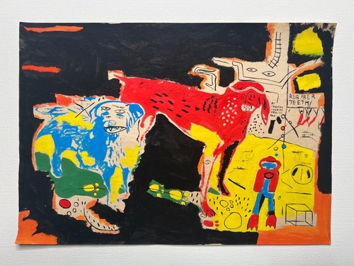Jean michel basquiat fatto a - michel,