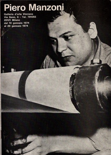 Piero manzoni galleria - piero, d'arte