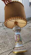 Meravigliosa lampada In Ceramica Capodimonte