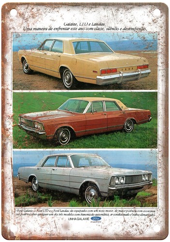Insegna vintage 1977 ford - insegna,