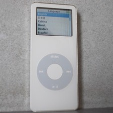 apple ipod nano 1G 1st gen A1137 MA004 2gb white bianco prima generazione