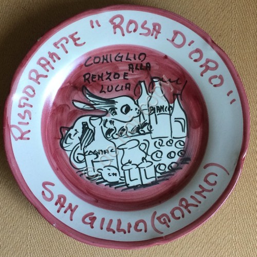 Piatto buon ricordo san - piatto,