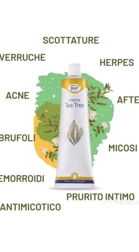 Crema tea tree just - , originale