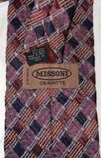 Cravatta Missoni 100% Seta