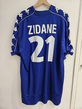 Match worn shirt - maglia, zidane