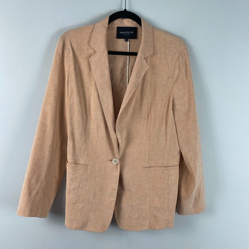 Giacca blazer misto lino
