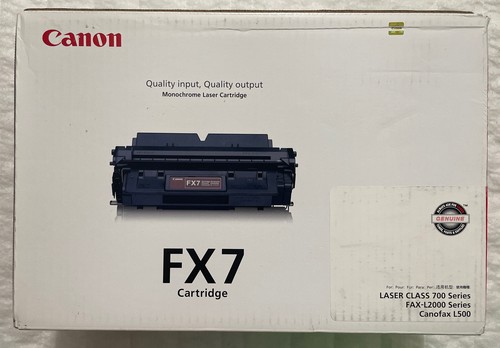 Cartuccia toner nero canon fx7 - cartuccia,