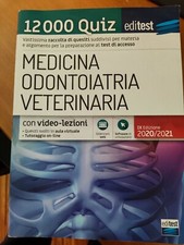Editest 12000 Quiz - Medicina Odontoiatria Veterinaria IX ed. 2020/2021