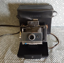 Polaroid Land Camera modello 240-Flash-Cinghie in pelle-Soffietto-Custodia-Carta-VTG