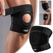 Ginocchiera a Compressione Regolabile - Supporto Ginocchio Sportivo Elastico