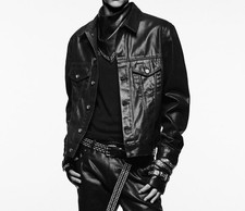 Zara GIACCA DENIM CERATA UOMO