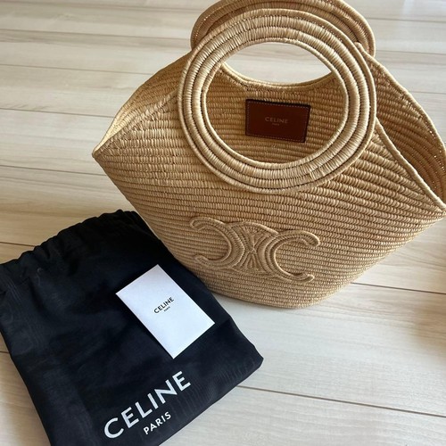 Celine borsa cestino rafia - celine,
