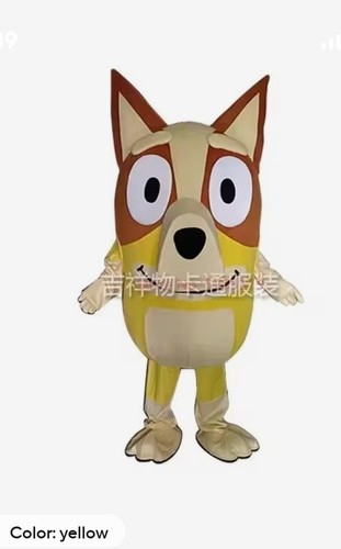 Costume mascotte cane bingo - mascotte,