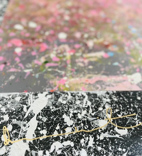 Poster damien hirst firmato - poster,