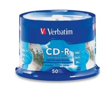 50 VERBATIM CD-R CDR 52X 700MB