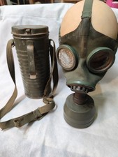 Maschera antigas WW2 con