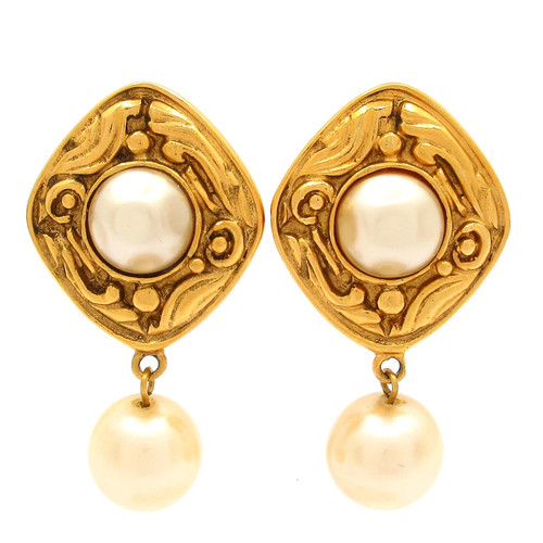 Orecchini chanel con clip - orecchini,
