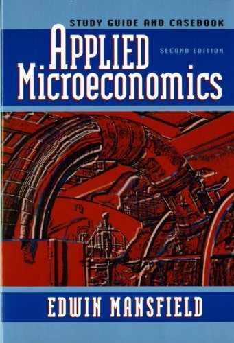 Applied microeconomics - microeconomics,
