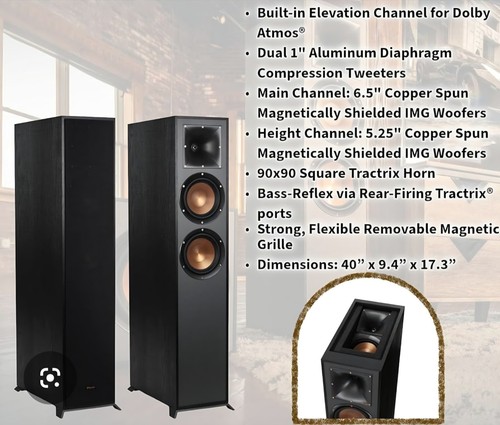 Klipsch 625fa due - klipsch, r-625fa