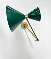 Italian Style Brass Wall Lamp - Modern Design with Two Rod - Study Lamp 