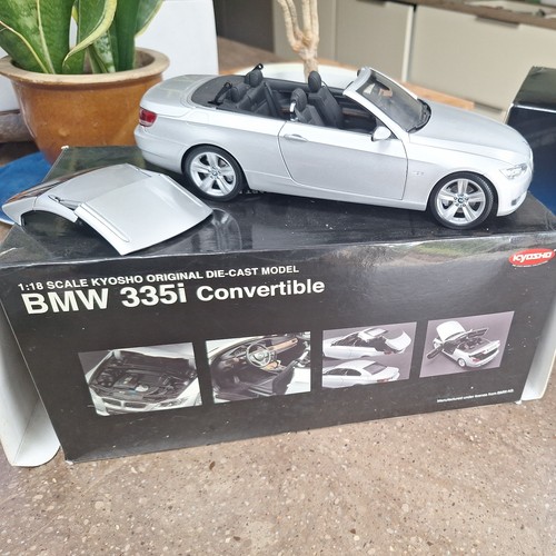 Kyosho bmw 335i cabrio - 1/18,
