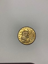 medaglia placcata oro papa paolo VI 