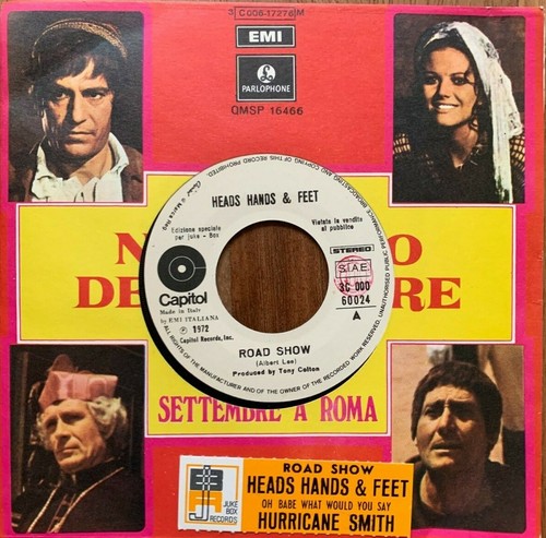 Italy juke box heads - 7”,