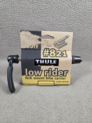 Thule sweden black low rider - black,