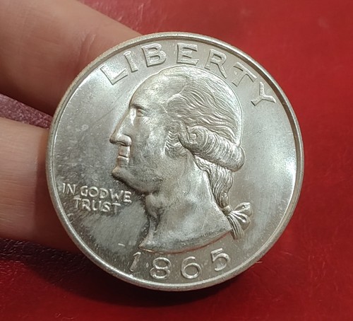 One dollar 1865 riconio di - dollar,