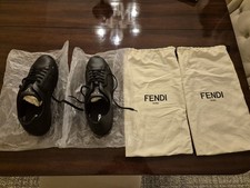 Sneakers Fendi in pelle nere
