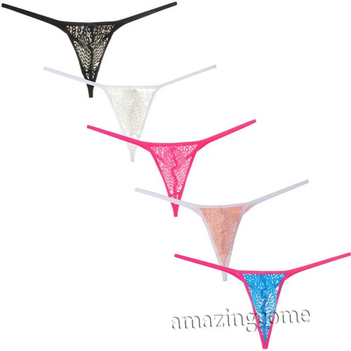 Bikini uomo tanga trasparente