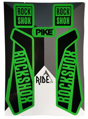 Rockshox pike adesivi - adesivi, e