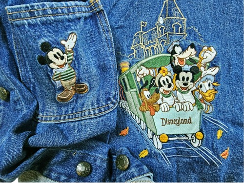 Parka topolino ricamato - parka,