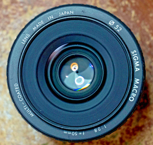 Sigma 50mm macro 1 - f2.8, 1:1