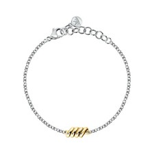 Bracciale Donna Morellato Torchon Acciaio Bicolor (SAWZ08)