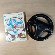Mario Kart Wii + Volante Nero Originale Nintendo Wii Pal