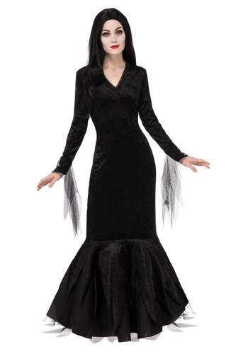 Costume donna addams famiglia - addams,