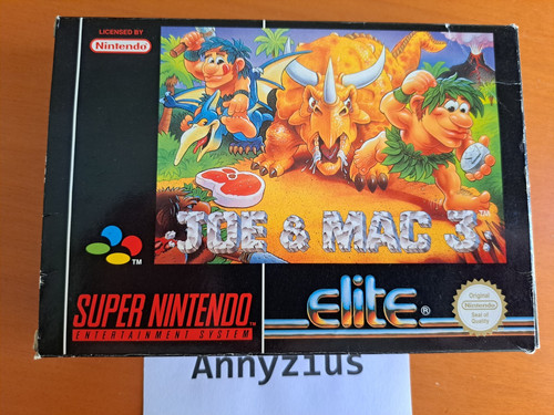 Joe mac super nintendo - joe, &