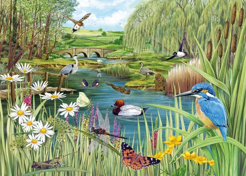River edge puzzle da 1000 - river's,